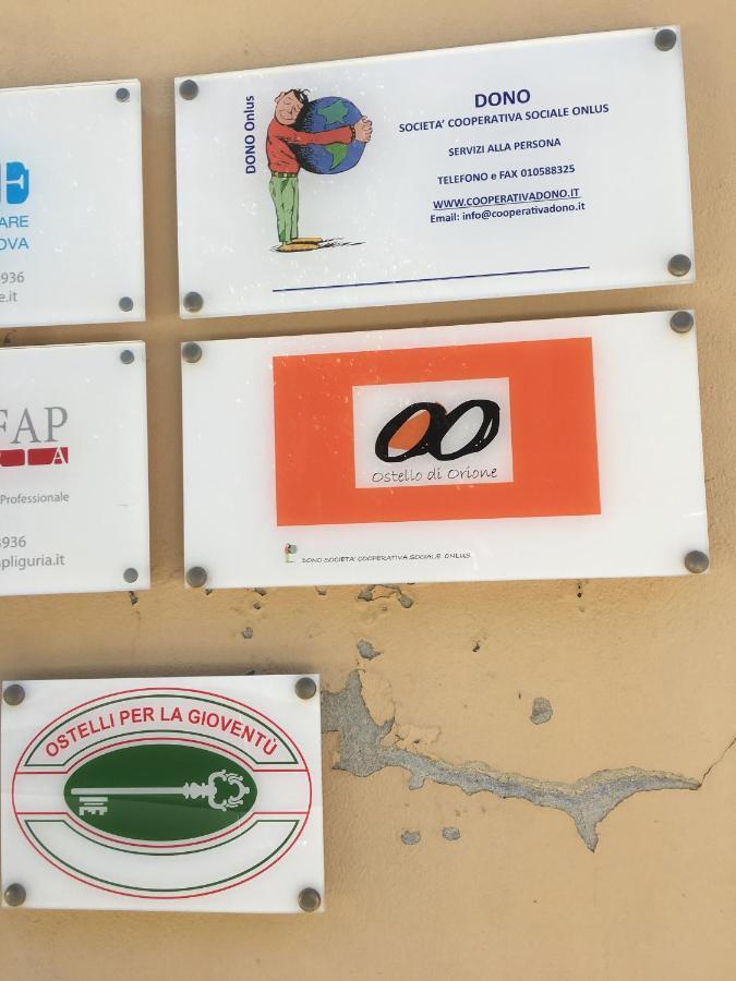 Ostello Di Orione Genua Zewnętrze zdjęcie